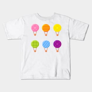 Hot air balloons Kids T-Shirt
